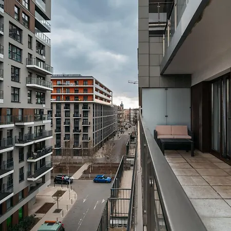 Апартаменты Cichy W Centrum Miasta - Balkon & Klimatyzacja - Riverside Vista By Uniquerent Вроцлав