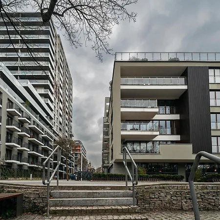 Апартаменты Cichy W Centrum Miasta - Balkon & Klimatyzacja - Riverside Vista By Uniquerent Вроцлав