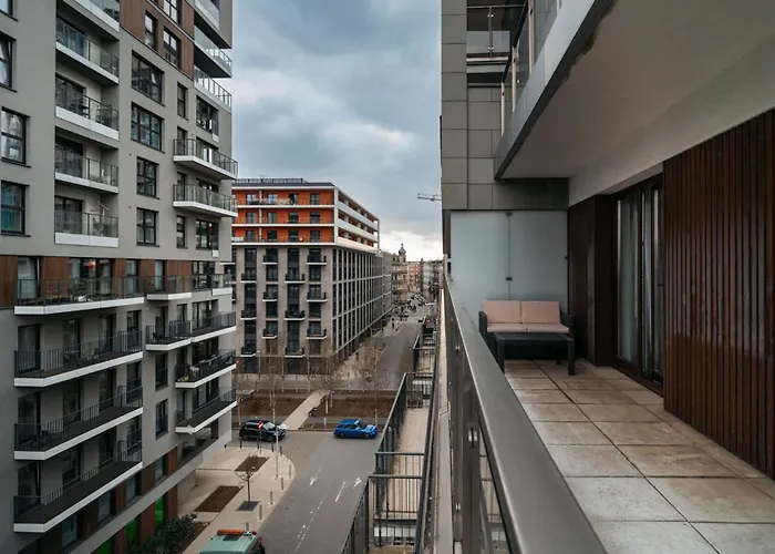 דירה Cichy Nad Rzeka Riverside Vista By Uniquerent ורוצלב