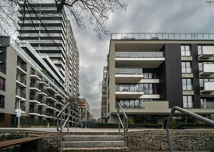 דירה Cichy Nad Rzeka Riverside Vista By Uniquerent ורוצלב